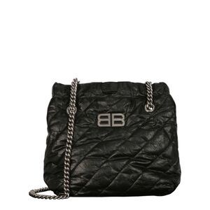 Balenciaga Small Quilted Crush Tote Bag Womens